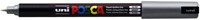 Paintmarker Uni POSCA PC1MR extra fijn zilver