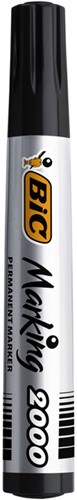 Viltstift Bic 2000 ecolutions rond large zwart-1