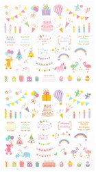 Midori Stickers Anniversary Birthday