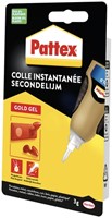 Secondelijm Pattex Gold GEL tube 3 gram op blister-2