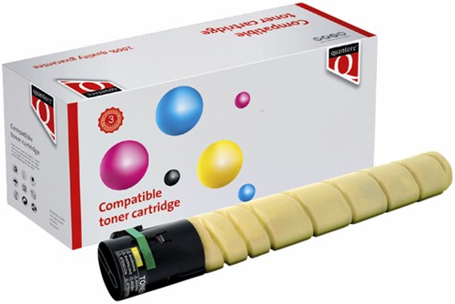 Toner Quantore alternatief tbv Konica Minolta TN-321Y geel