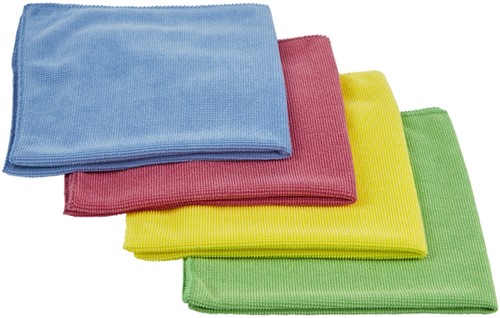 Microvezeldoek Scotch-Brite Essential 360x360mm blauw 10 stuks-2