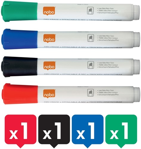 Whiteboard Nobo accessoire starterkit-2