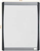 Whiteboard Nobo 28x21.5cm gewelfd-3