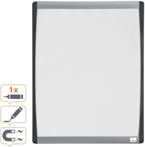 Whiteboard Nobo 35.5x28cm gewelfd-9