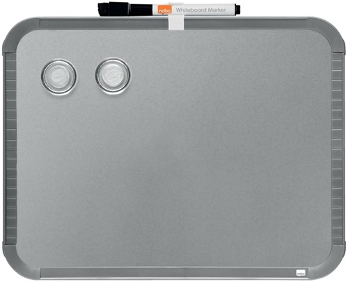 Whiteboard Nobo Slim Line 22x28cm zilver-1