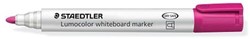 Staedtler Lumocolor Whiteboard marker stift 2mm Roze