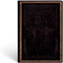 Black Moroccan Midi Softcover ruled