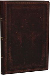Black Moroccan Bold Mini Softcover ruled