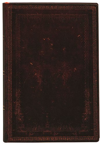 Black Moroccan Bold Mini Softcover plain