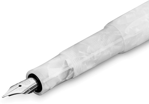 Kaweco Art Sport Mineral White Vulpen Extra Broad-3