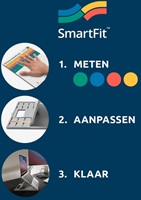 Laptopstandaard Kensington smartfit verhoger zwart-2