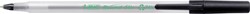 Balpen Bic Ecolutions round stic medium zwart
