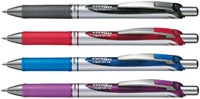 Gelschrijver Pentel BL77 Energel medium rood-1