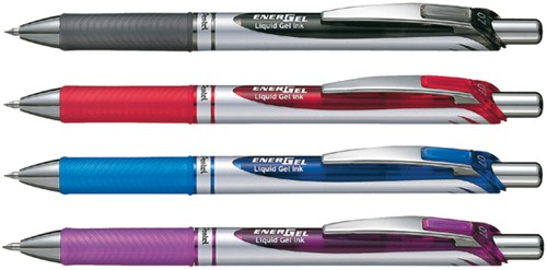 Gelschrijver Pentel BL77 Energel medium zwart-1