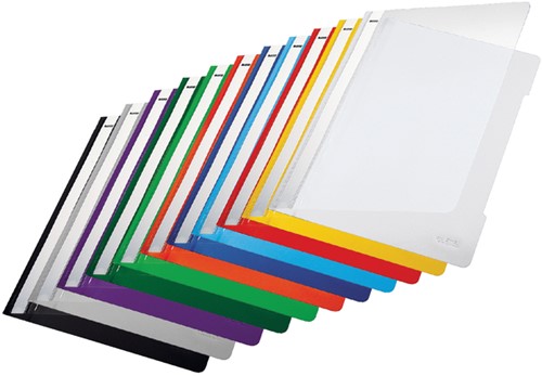 Snelhechter Leitz Standaard A4 gerecycled PP blauw-2