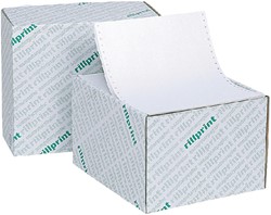 Computerpapier 240x12" blanco LP 60gr 2000 vel