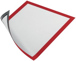 Duraframe Durable 486903 magnetisch A4 rood 5 stuks