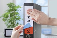 Rugetiket Avery smal 38x192mm zelfklevend rood-3