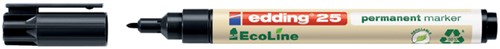 Viltstift edding 25 EcoLine rond 1mm zwart