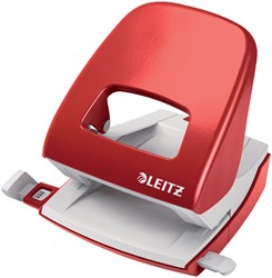 Perforator Leitz 5008 NeXXt metaal 30 vel rood