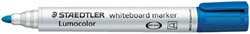 Whiteboardmarker Staedtler Lumocolor 351 rond blauw 2mm