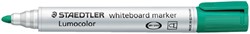 Whiteboardmarker Staedtler Lumocolor 351 rond groen 2mm