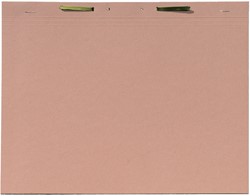 Binnenmap Djois A4 met snelhechter 300gr chamois