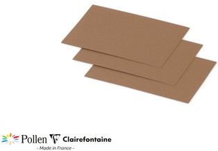 Pollen kaarten 70x95 Kraft 200g 25 stuks