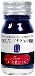 Jacques Herbin Flesje 10ml traditionele inkt voor vulpen - éclat de saphir