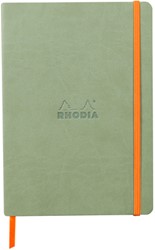 Rhodia Rhodiarama Notebook A5 Softcover Lijn CÉLADON