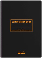 Rhodia Classic Composition Book A5 gelijnd zw.