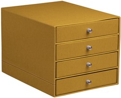 Rhodiarama ladenkast 4 laden goud