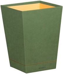 Rhodiarama Papiermand 27x27x32 saliegroen