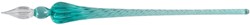 Jacques Herbin Glaspen rond 18mm - turkoois