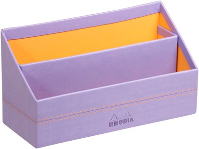 Rhodiarama Brievenhouder 25x10x14  paars