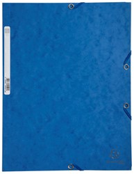 EXACOMPTA ELASTOMAP A4 BLAUW