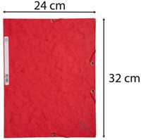 EXACOMPTA ELASTOMAP A4 ROOD-3