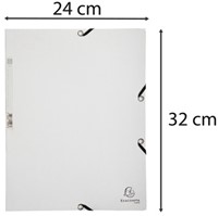 EXACOMPTA ELASTOMAP A4 ORANJE-3