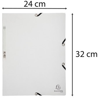 EXACOMPTA ELASTOMAP A4 ORANJE-3