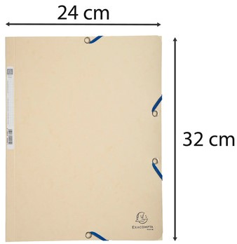 EXACOMPTA ELASTOMAP A4 IVOOR-3