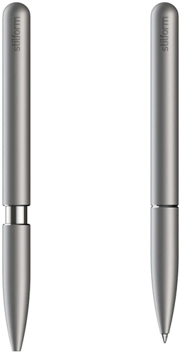 Stilform Titanium Ballpoint Pen Titanium Matte