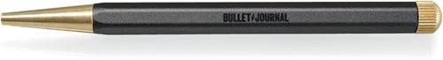 LEUCHTTURM1917 Drehgriffel Nr. 1 Black - Gel pen with black ink - Bullet Journal Edition