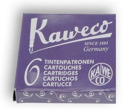 Kaweco Kaweco Ink cartridges 6 pieces aubergine