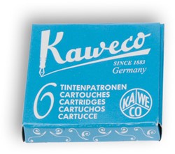 Kaweco Kaweco Ink cartridges 6 pieces turquoise