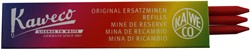 Kaweco All-Purpose Colour Leads, 5,6 x 80 mm, 3pcs/box -  Red