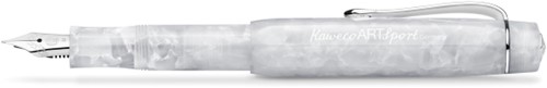 Kaweco Art Sport Mineral White Vulpen Broad