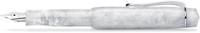 Kaweco Art Sport Mineral White Vulpen Extra Broad