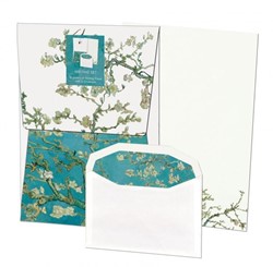 Briefpapier met enveloppen Almond blossom, Vincent van Gogh, Van Gogh Museum