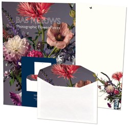 Briefpapier met enveloppen Unititled Bas Meeuws, Royal Delft